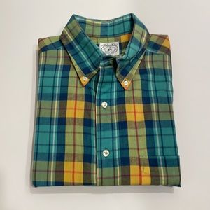 Brooks Brothers 100% Cotton Madras Shirt